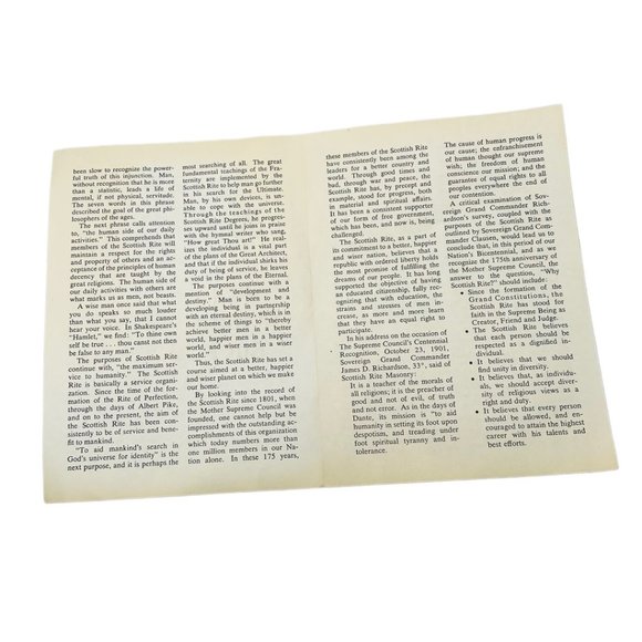 Masonic 32nd Degree Vintage Scottish Rite Cap - Picture 7 of 13